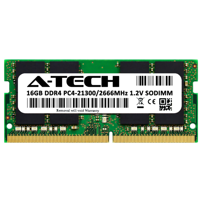 CT16G4SFRA266 - Crucial Equivalent RAM 16GB PC4-21300 SODIMM DDR4 2666MHz Non-ECC Unbuffered Laptop Memory Module