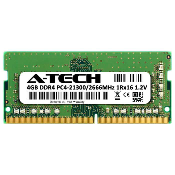 01AG836 - IBM-Lenovo Equivalent RAM 4GB 1Rx16 PC4-21300 SODIMM DDR4 2666MHz Non-ECC Unbuffered Laptop Memory Module