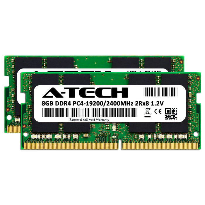 16GB Kit (2 x 8GB) DDR4-2400 (PC4-19200) SODIMM DR x8 Laptop Memory RAM