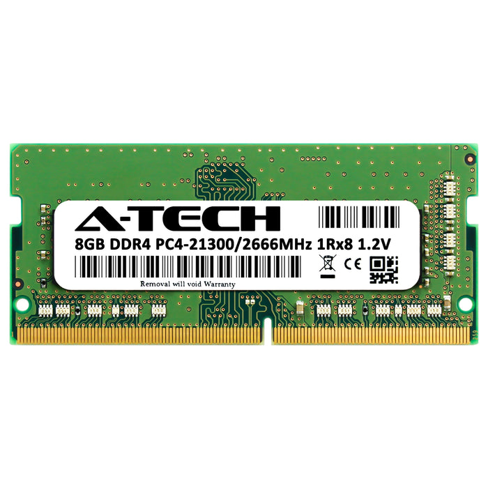 MTA8ATF1G64HZ-2G6E1 - Micron Equivalent RAM 8GB 1Rx8 PC4-21300 SODIMM DDR4 2666MHz Non-ECC Unbuffered Laptop Memory Module