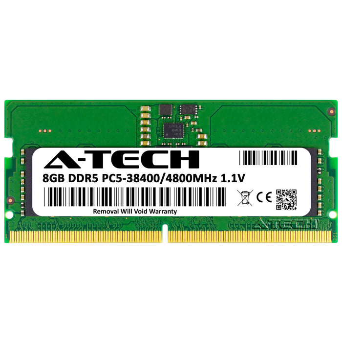 8GB DDR5-4800 (PC5-38400) SODIMM Laptop Memory RAM