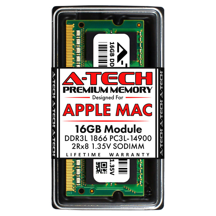Apple iMac (Retina 5K, 27-inch, Late 2015) Memory RAM | 16GB DDR3 1866MHz (PC3-14900) SODIMM 1.35V