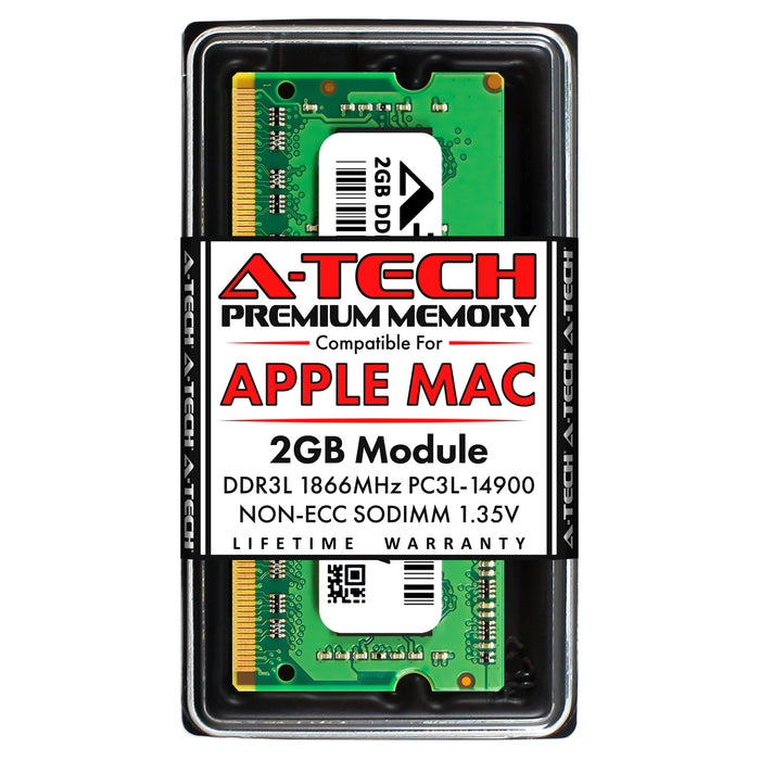 Apple iMac (Retina 5K, 27-inch, Late 2015) Memory RAM | 2GB DDR3 1866MHz (PC3-14900) SODIMM 1.35V