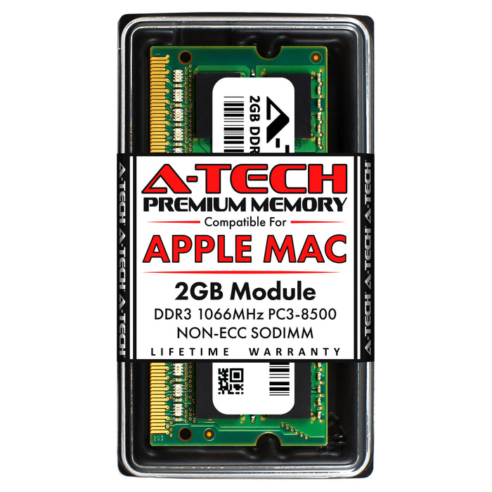Apple MacBook Pro (17-inch, Mid 2010) Memory RAM | 2GB DDR3 1066MHz (PC3-8500) SODIMM 1.5V
