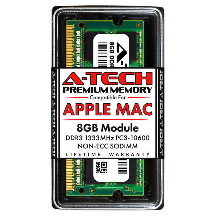 Apple MacBook Pro (13-inch, Early 2011) Memory RAM | 8GB DDR3 1333MHz (PC3-10600) SODIMM 1.5V