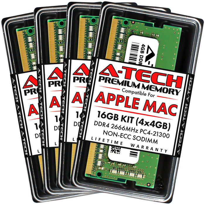 Apple iMac (Retina 5K, 27-inch, 2019) Memory RAM | 16GB Kit (4x4GB) DDR4 2666MHz (PC4-21300) SODIMM