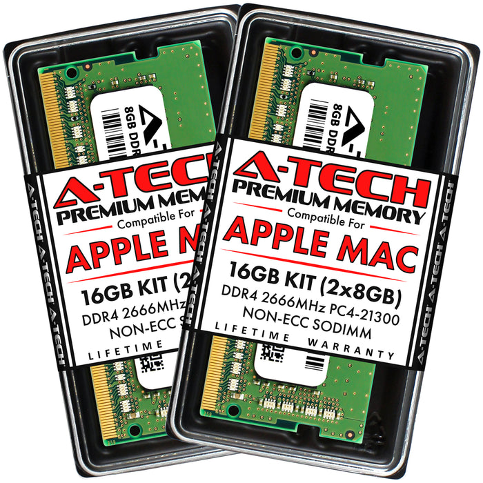 Apple iMac (Retina 5K, 27-inch, 2019) Memory RAM | 16GB Kit (2x8GB) DDR4 2666MHz (PC4-21300) SODIMM