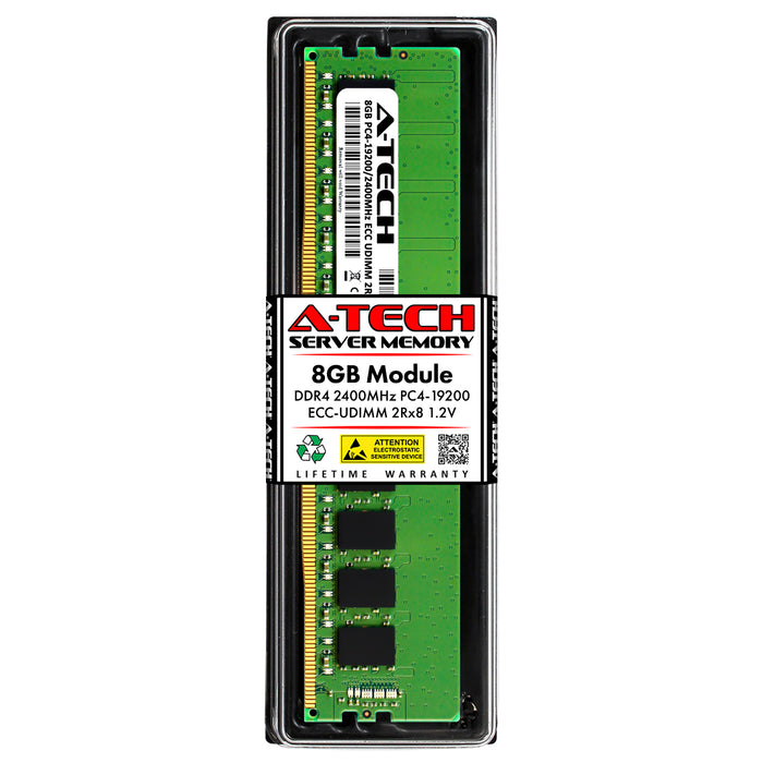 M393A1K43DB1-CWE Samsung 8GB DDR4 2400 MHz PC4-19200 2Rx8 1.2V UDIMM ECC Unbuffered Server Memory RAM Replacement Module