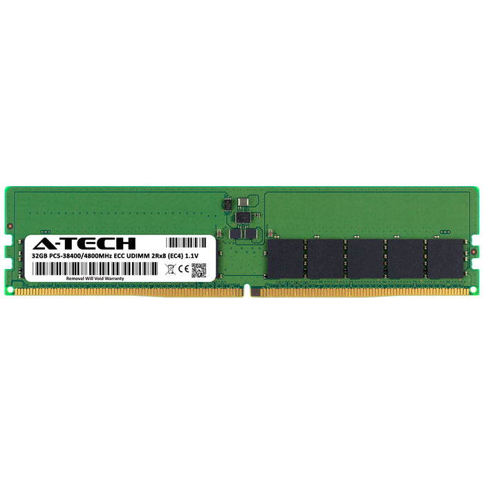Supermicro SUPER H13SRD-F Memory RAM | 32GB 2Rx8 (EC4) DDR5 4800MHz (PC5-38400) ECC UDIMM