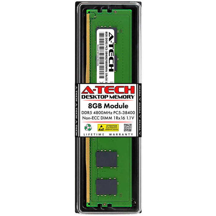 AB883073 Dell 8GB DDR5 4800 MHz PC5-38400 1Rx16 1.1V Non-ECC Desktop Memory RAM Replacement Module