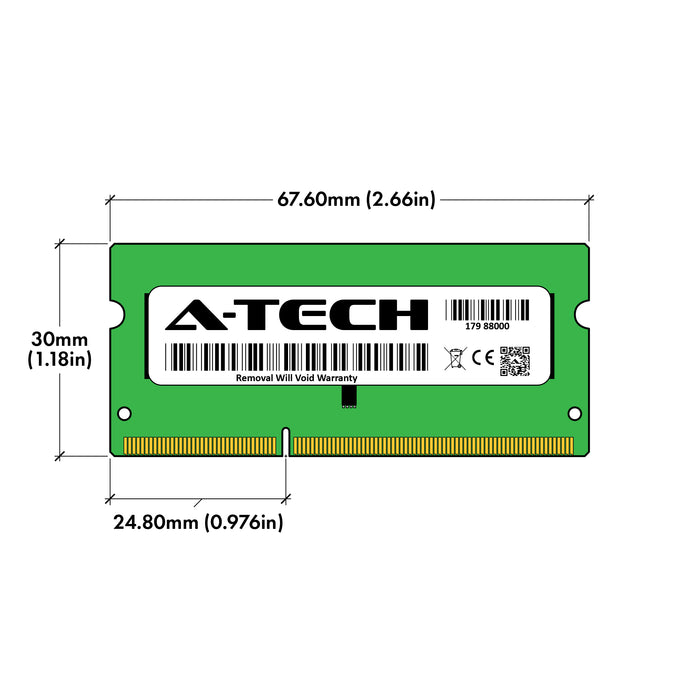 2GB RAM Replacement for Kingston KTX3GV-ETB DDR3 1600 MHz PC3-12800 1Rx16 1.35V Non-ECC Laptop Memory Module